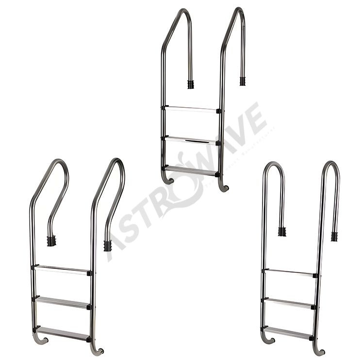 Swimming Pool Anti-slip Stainless Steel Ladder