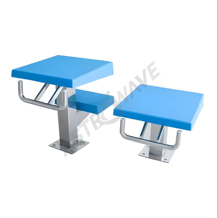 Anti-slip Stainless Steel Starting Block for Competition Swi